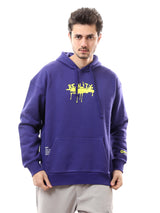 Hoodie pour homme avec imprimé "Reality" – Design moderne et confortable - SWS24WHNK26147TM1