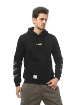Sweatshirt pour homme avec imprimé latéral et design décontracté - SWS24WHNK26831TM1