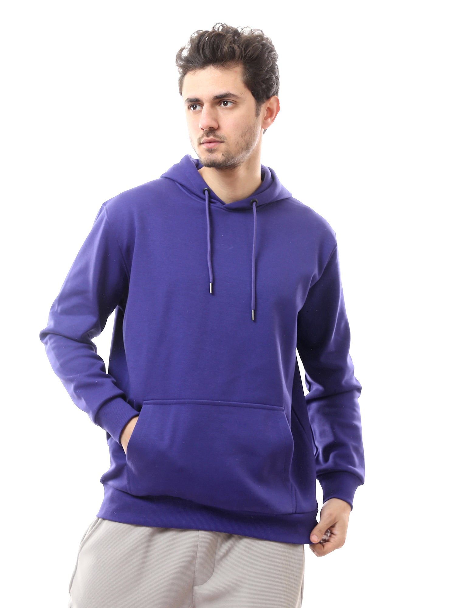 Hoodie pour homme au design moderne – Confortable avec des couleurs distinctives - SWS24WHPK26143TM1