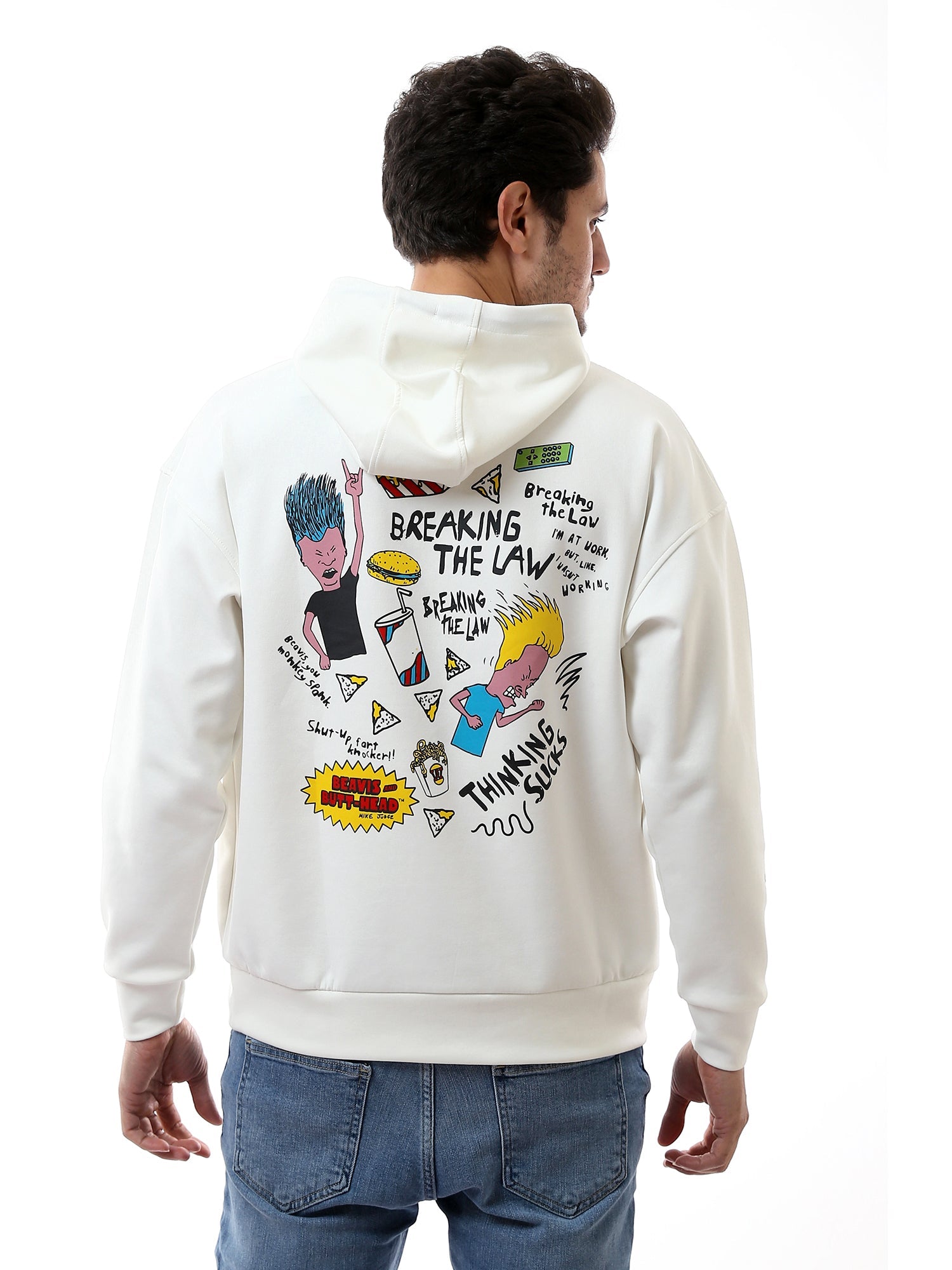 Sweat-shirt Homme avec Imprimé Graphique - Confortable et Moderne pour un Look Jeune - SWS24WRNL26093TM1