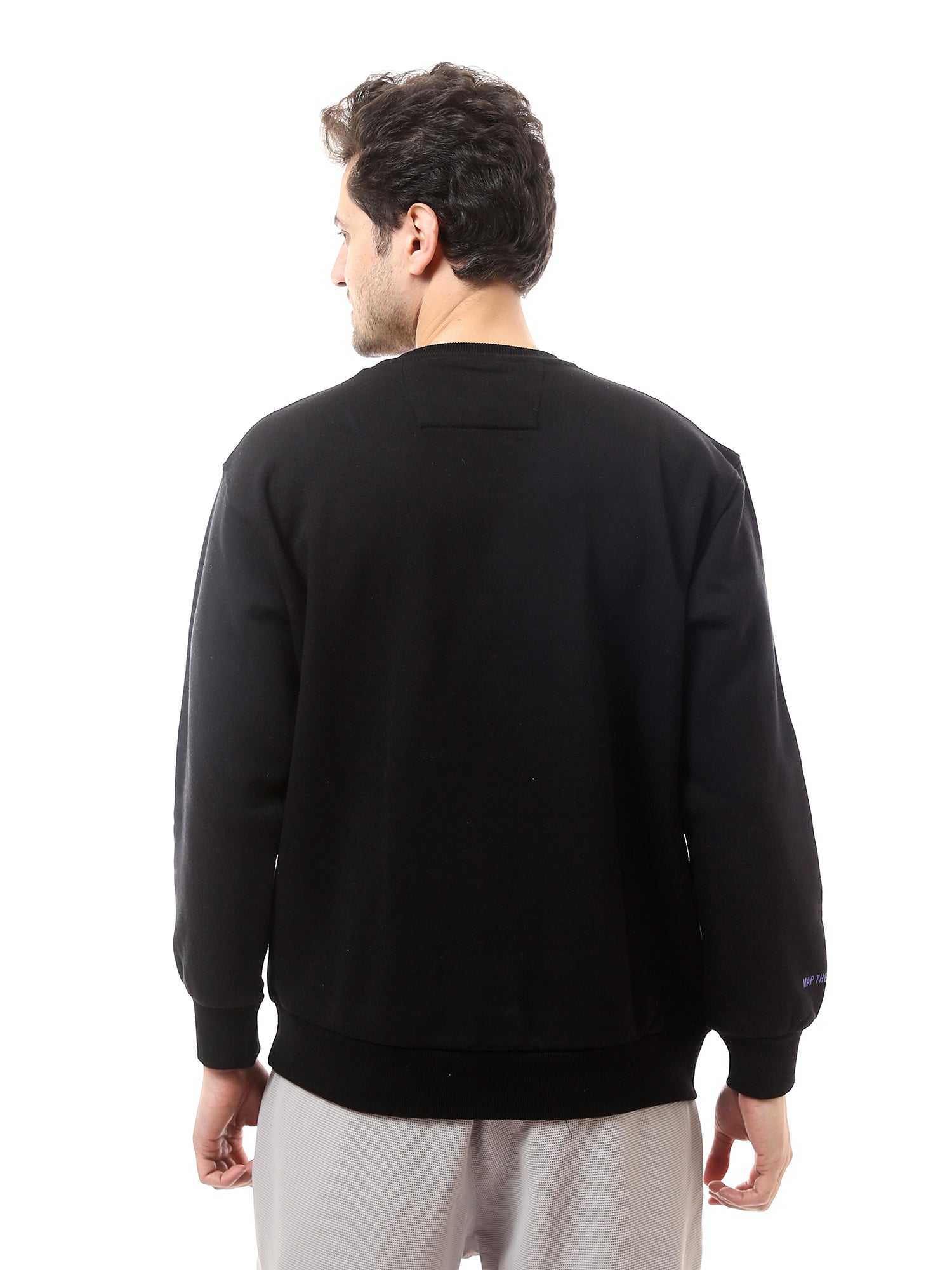Sweat-shirt homme avec imprimé distinctif – SWS24WRNL26145TM1