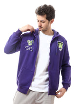 Sweat-shirt Homme à Zip Complet - Confortable, Moderne et Pratique avec Capuche Ajustable - SWS24WZNK26156TM1