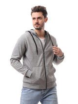 Sweat-shirt homme zippé avec capuche – SWS24WZPK26741TM1