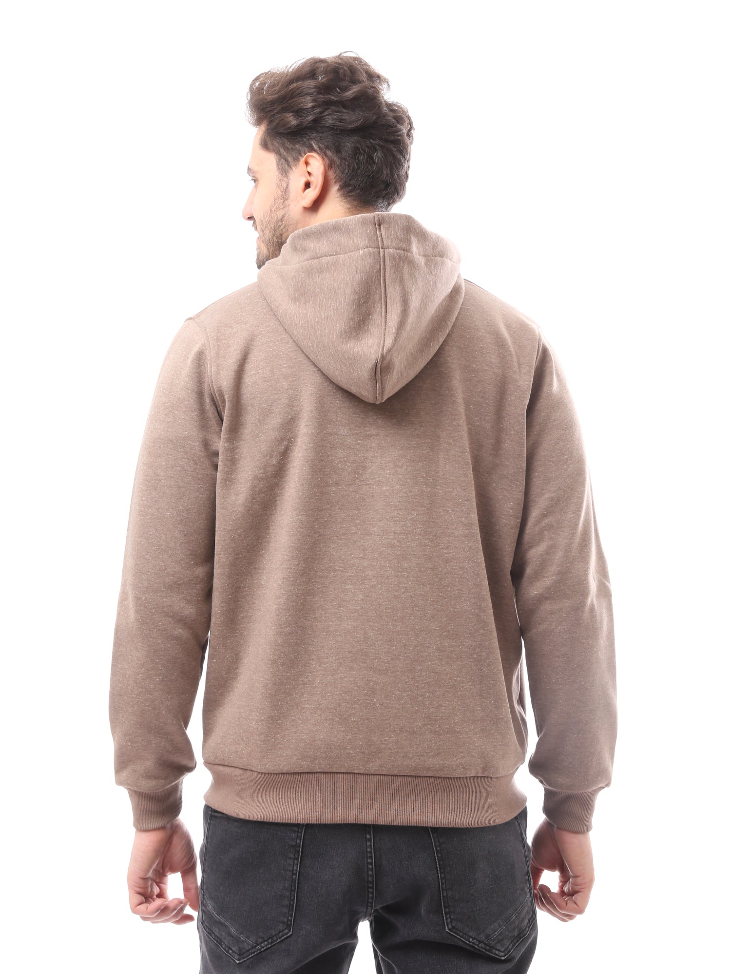 سويت شيرت رجالي بسحاب مع غطاء رأس -SWS24WZPK26741TM1