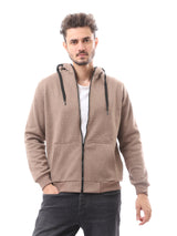 Sweat-shirt homme zippé avec capuche – SWS24WZPK26741TM1