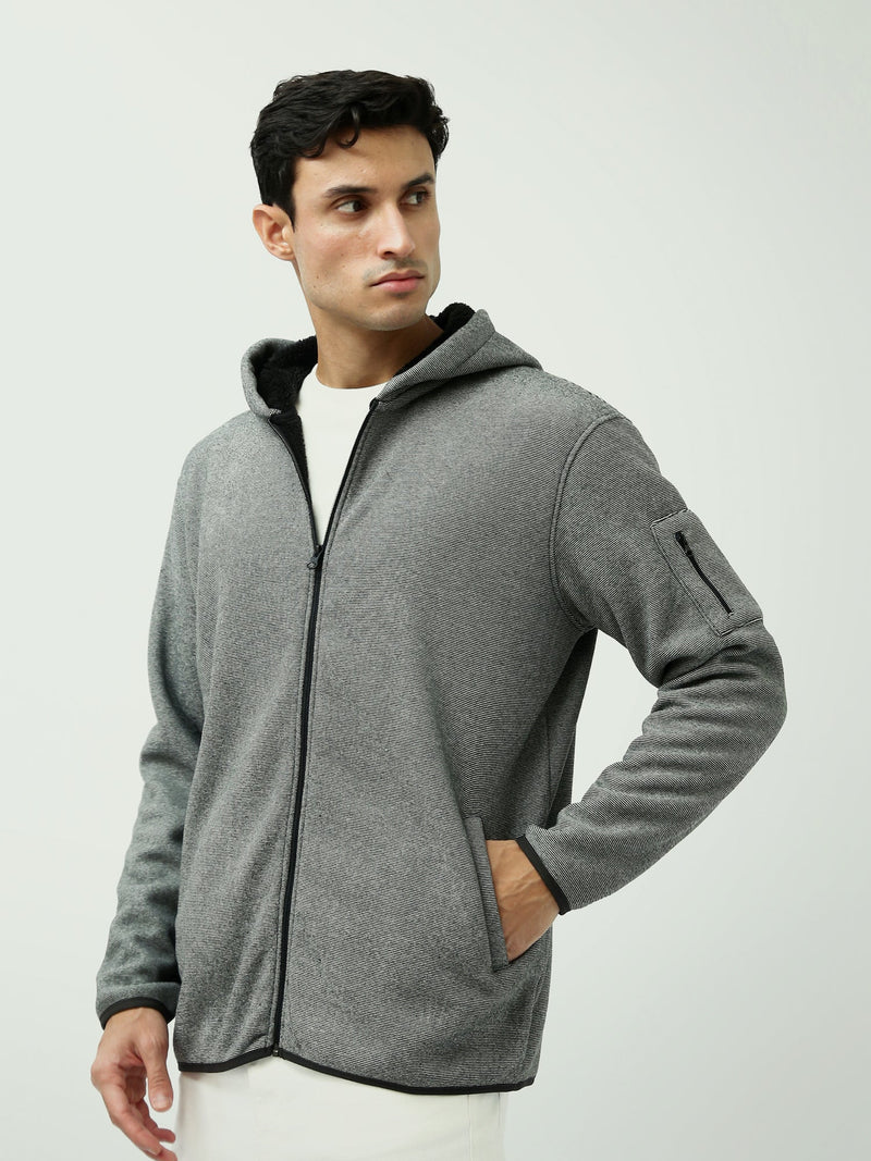 Veste homme à capuche au design moderne avec poches latérales – SWS24WZPS26033TM1