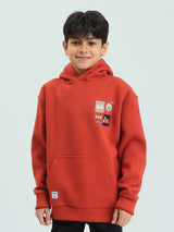 Hoodie pour enfants au design moderne et logo distinctif - SWS25WBES31524TB1