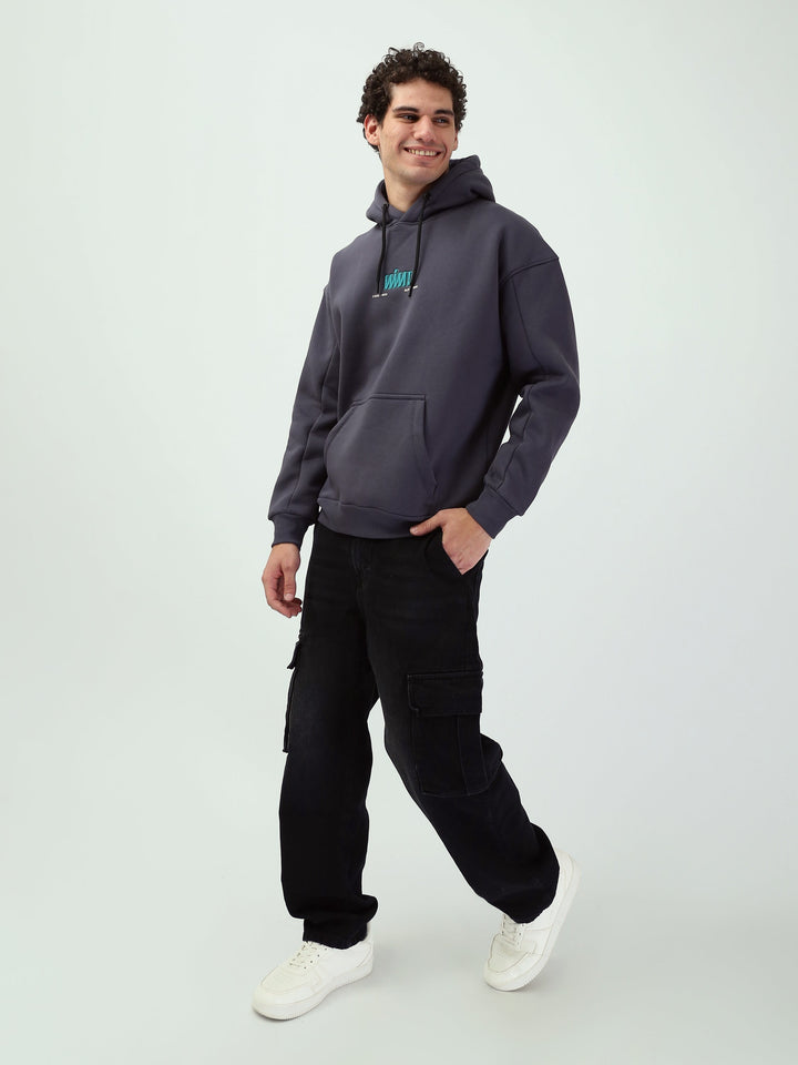 Sweat à Capuche Homme Coupe Confort avec Poche Kangourou - SWS25WHEK26379TM1