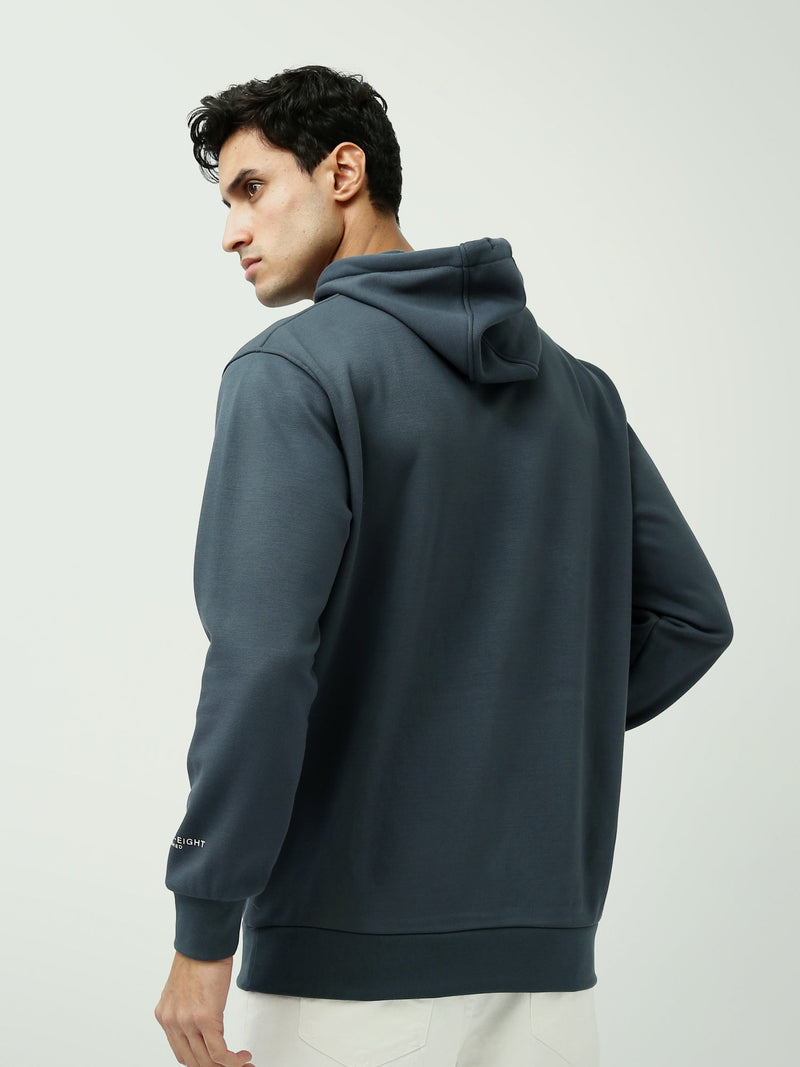 Sweat à Capuche Homme avec Imprimé - Confortable et Tendance - SWS25WHNK26256TM1