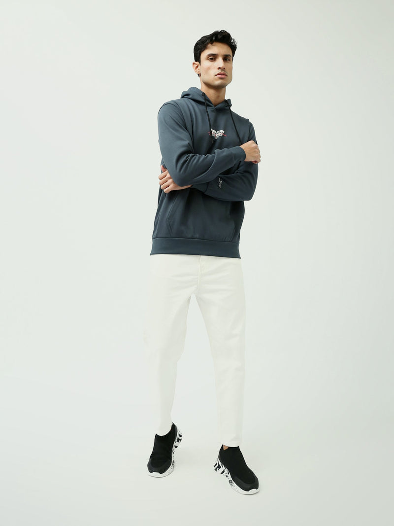 Sweat à Capuche Homme avec Imprimé - Confortable et Tendance - SWS25WHNK26256TM1
