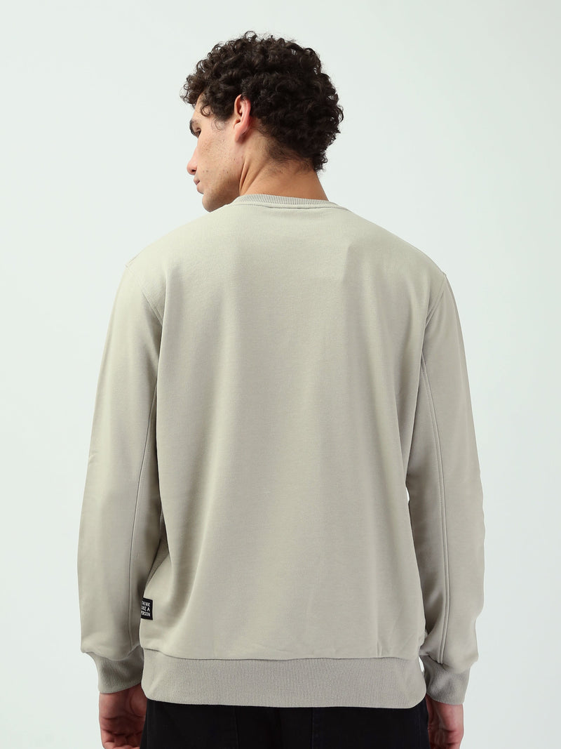 Sweatshirt homme col rond – Design moderne et confort urbain - SWS25WRCL26286TM1