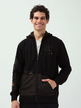 Sweat à capuche zippé homme – Style sport urbain - SWS25WZNK26230TM1