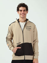 Sweat à capuche zippé homme – Style sport urbain - SWS25WZNK26230TM1