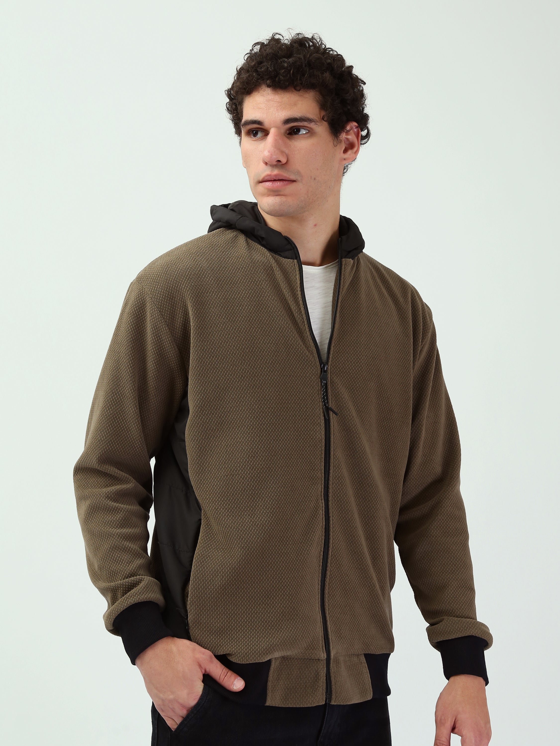 Veste à Capuche Homme Zippée - Style Décontracté et Confortable - SWS25WZPS26293TM1