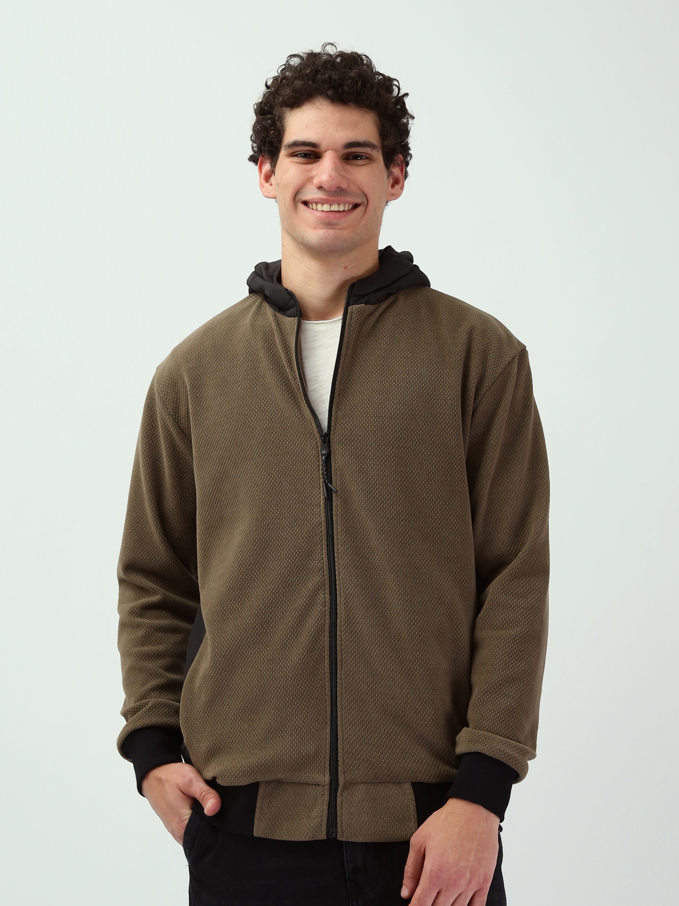 Veste à Capuche Homme Zippée - Style Décontracté et Confortable - SWS25WZPS26293TM1