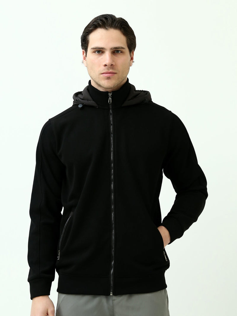 Sweat à Capuche Homme Zippé – Veste Casual Sport avec Poches et Capuche - SWS25WZPS26322TM1