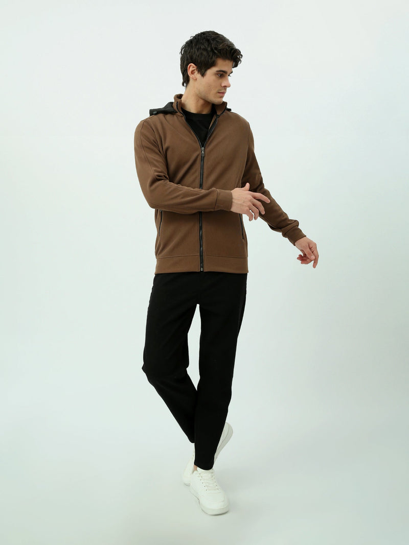 Sweat à Capuche Homme Zippé – Veste Casual Sport avec Poches et Capuche - SWS25WZPS26322TM1