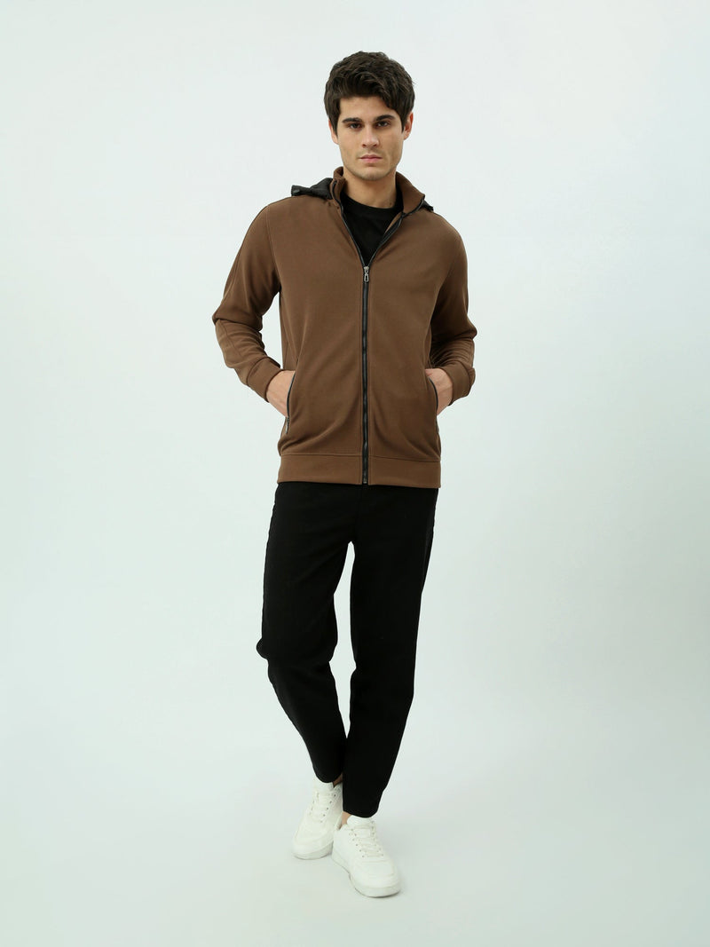 Sweat à Capuche Homme Zippé – Veste Casual Sport avec Poches et Capuche - SWS25WZPS26322TM1