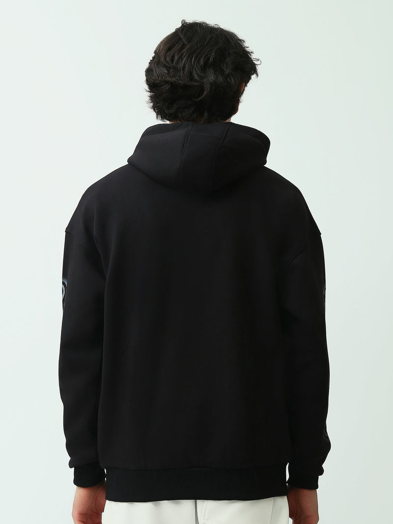 Sweat à Capuche Homme à Imprimés Graphiques – Style Streetwear - SWS26WHNK26377TM1