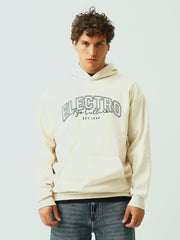 Sweat à Capuche Homme Oversize ELECTRO Life Culture - SWS26WHNK26443TM1