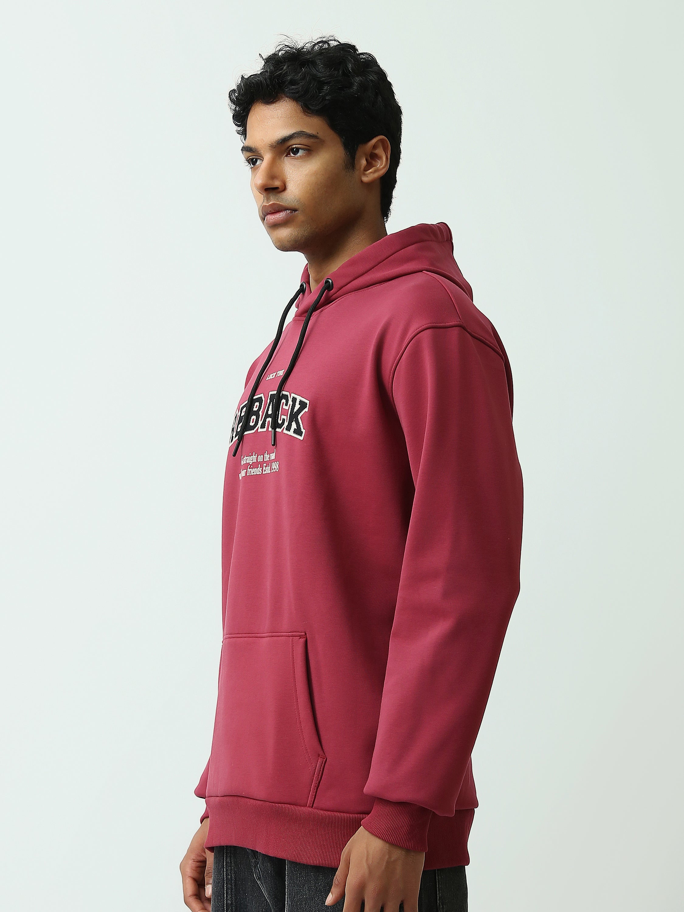 Sweat à capuche homme imprimé – Style streetwear moderne et confort optimal - SWS26WHNK26453TM1