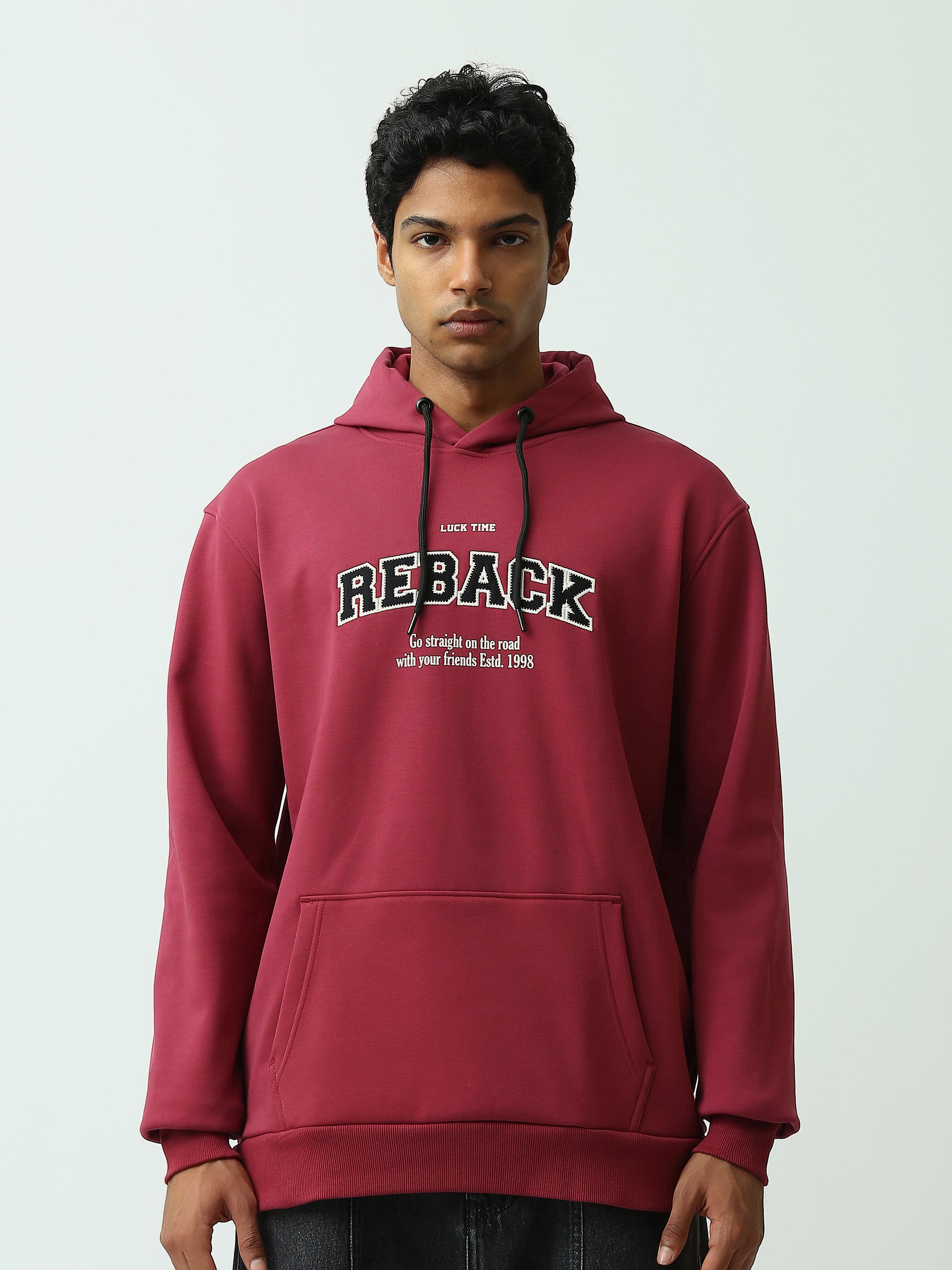 Sweat à capuche homme imprimé – Style streetwear moderne et confort optimal - SWS26WHNK26453TM1