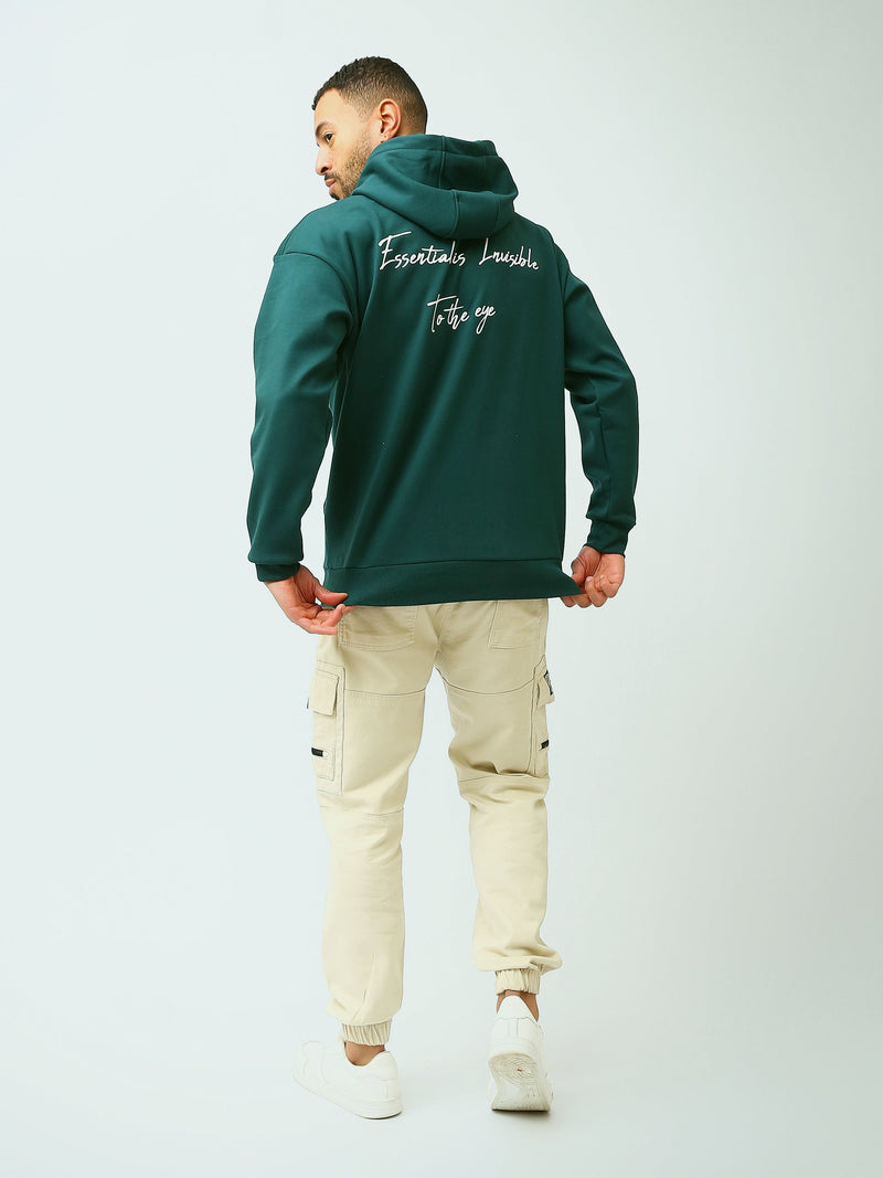 Sweat à Capuche Homme avec Motif Graphique – Style Streetwear - SWS26WHNK26455TM1