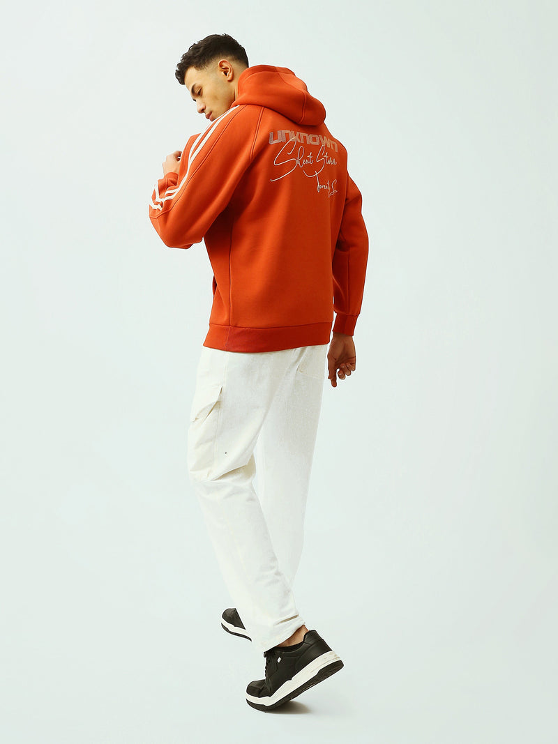 Sweat à Capuche Homme avec Bandes Latérales – Style Streetwear - SWS26WHNK26499TM1