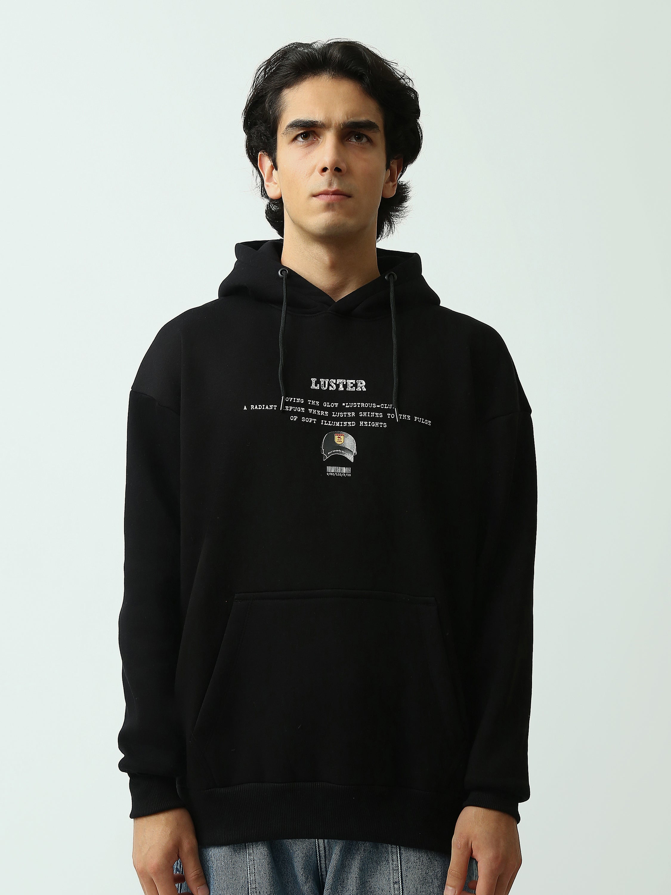 Sweat à Capuche Homme Oversize avec Poche Kangourou - WS26WHNK26502TM1