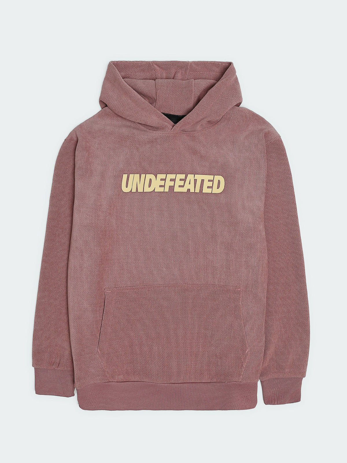 Sweat à Capuche Homme Rose Poudré avec Imprimé Undefeated – Casual - SWS26WHNK26534TM1