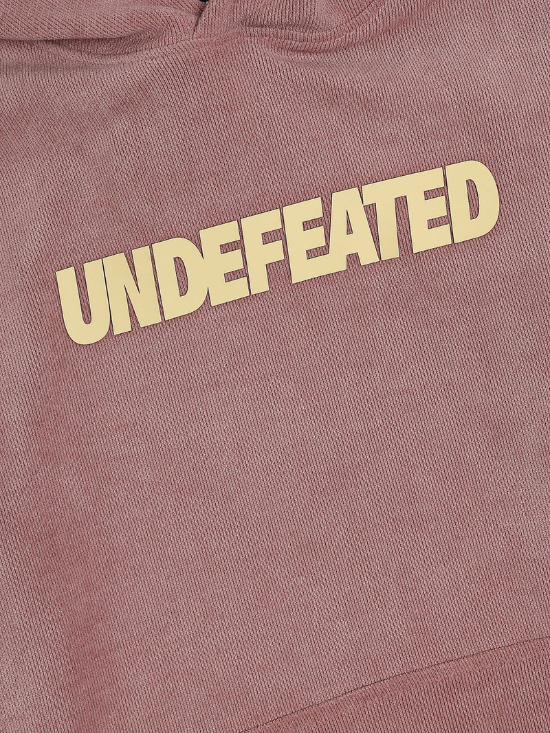 Sweat à Capuche Homme Rose Poudré avec Imprimé Undefeated – Casual - SWS26WHNK26534TM1