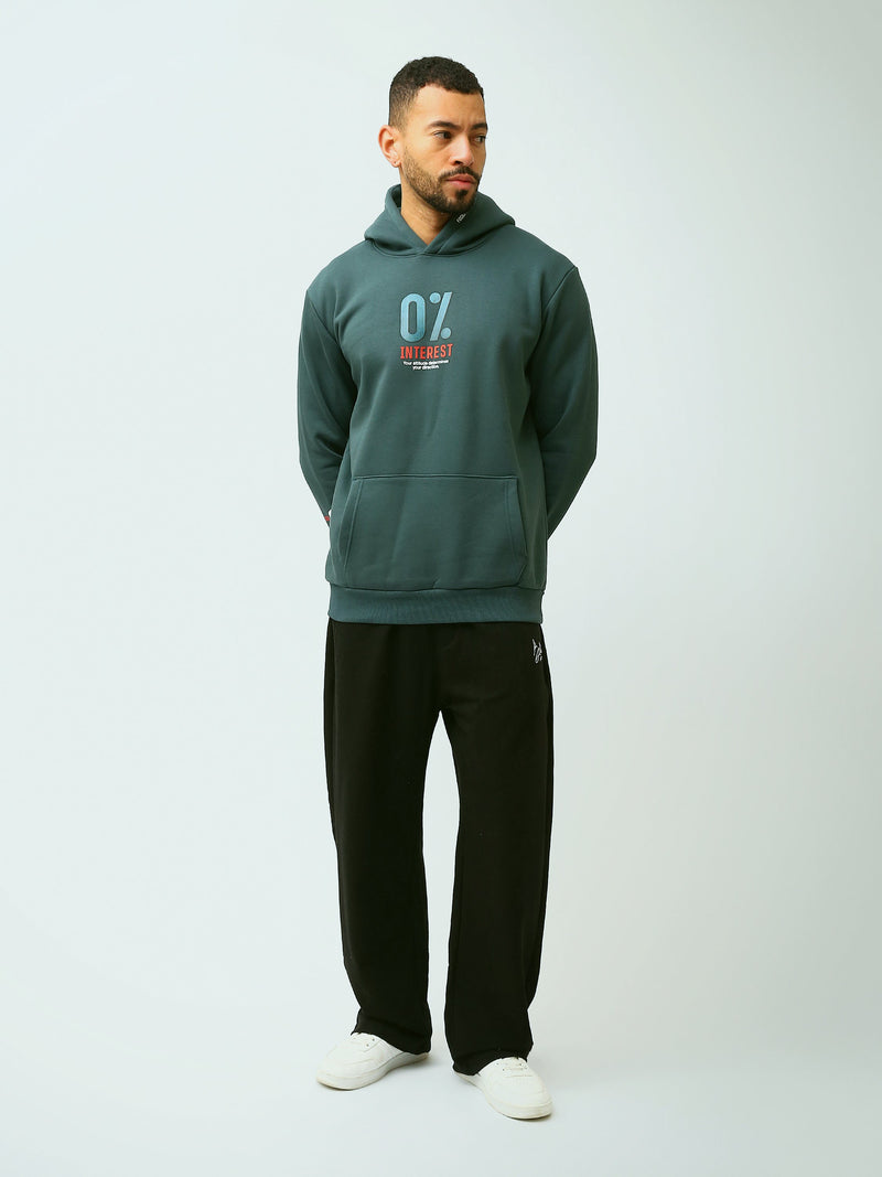 Sweat à Capuche Homme avec Inscription Graphique – Style Streetwear - SWS26WHNK26557TM1