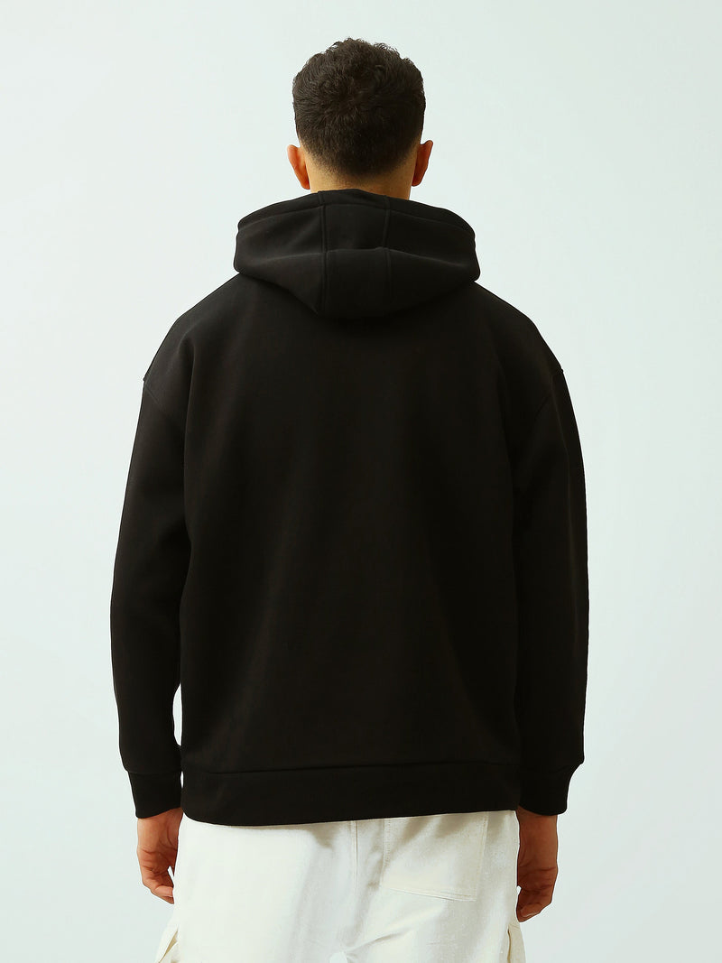 Sweat à Capuche Homme Oversize Uni avec Poche Kangourou - SWS26WHPK26556TM1