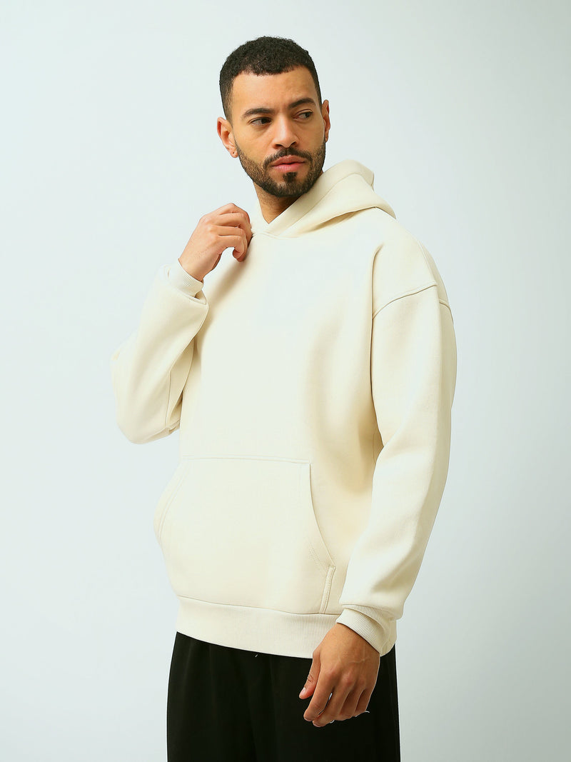 Sweat à Capuche Homme Oversize Uni avec Poche Kangourou - SWS26WHPK26556TM1