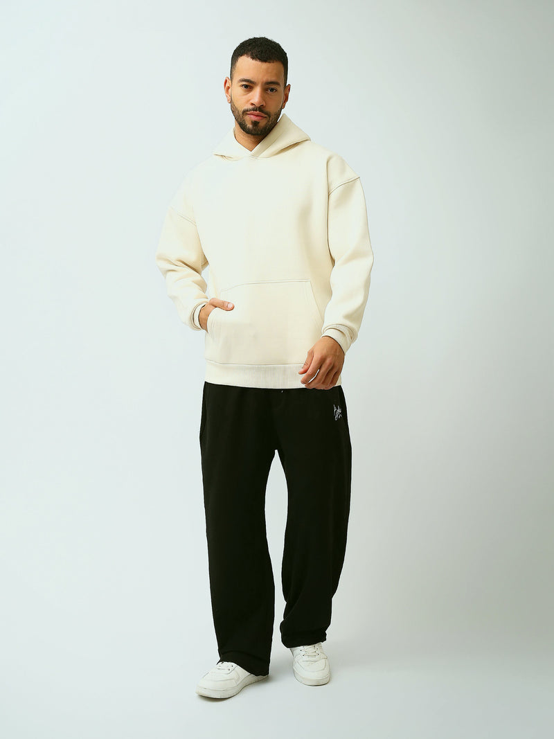 Sweat à Capuche Homme Oversize Uni avec Poche Kangourou - SWS26WHPK26556TM1