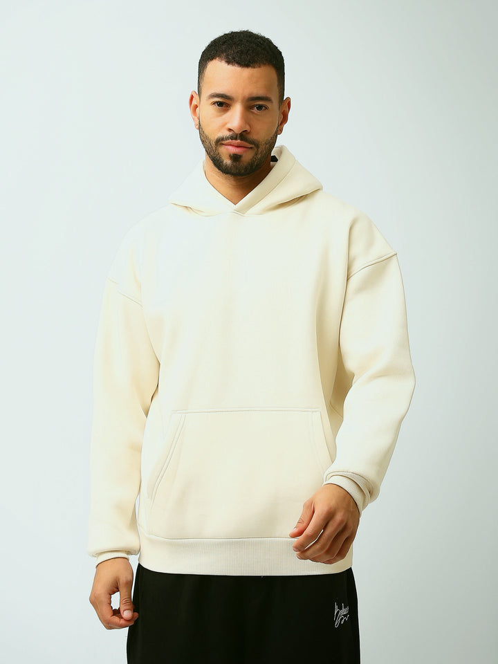 Sweat à Capuche Homme Oversize Uni avec Poche Kangourou - SWS26WHPK26556TM1