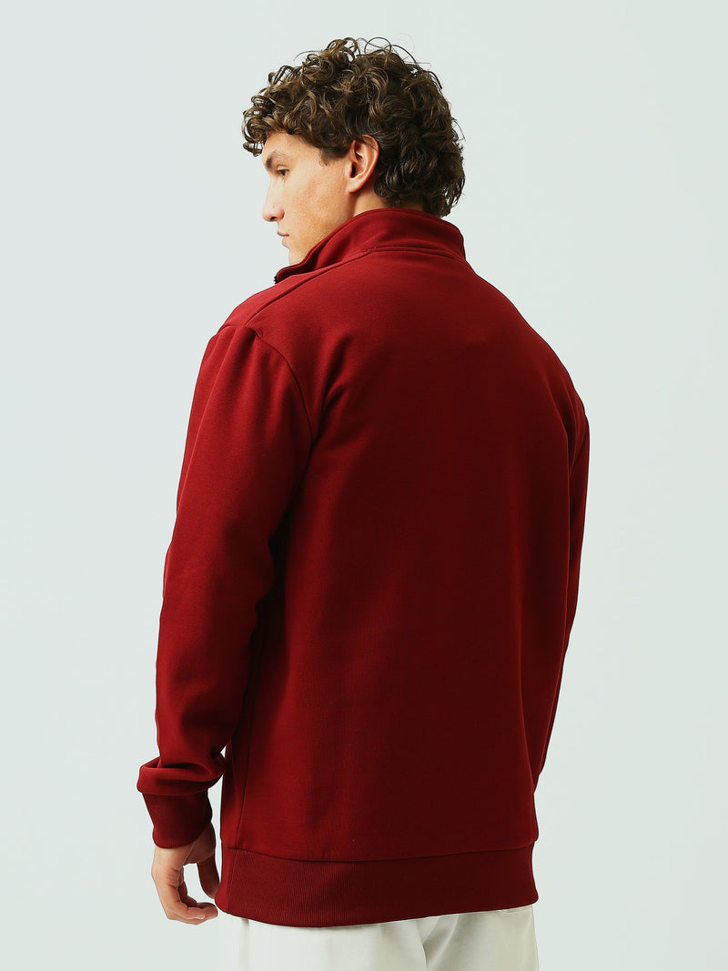 Sweat homme col montant zippé avec logo – Style urbain et confort premium - SWS26WQNK26591TM1