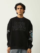 Sweatshirt homme oversize imprimé – Style streetwear moderne et affirmé - SWS26WRNL26378TM1