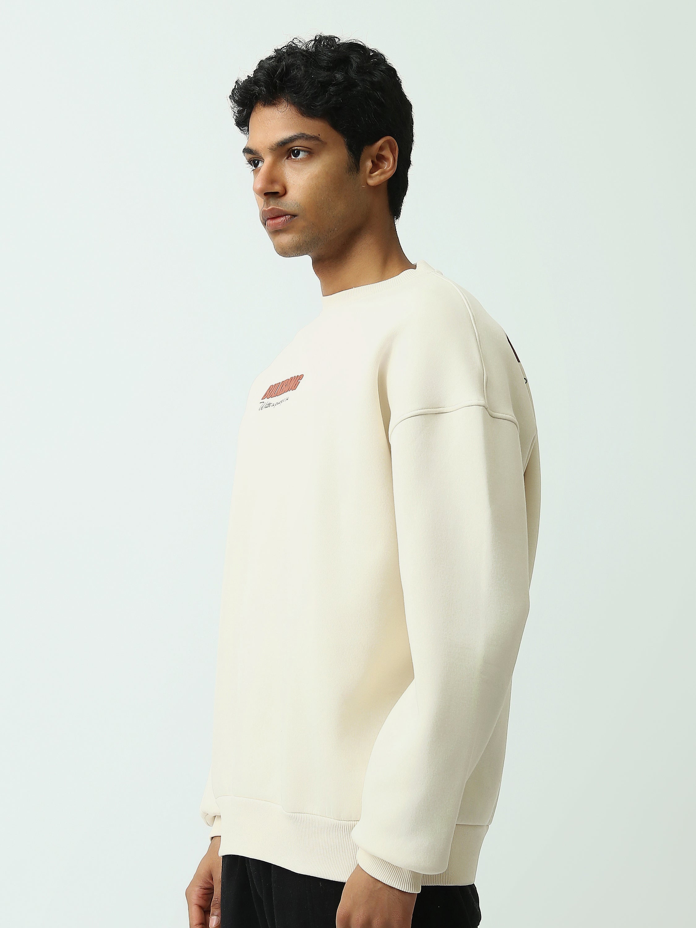 Sweat Homme Oversize Col Rond Sweatshirt - SWS26WRNL26548TM1