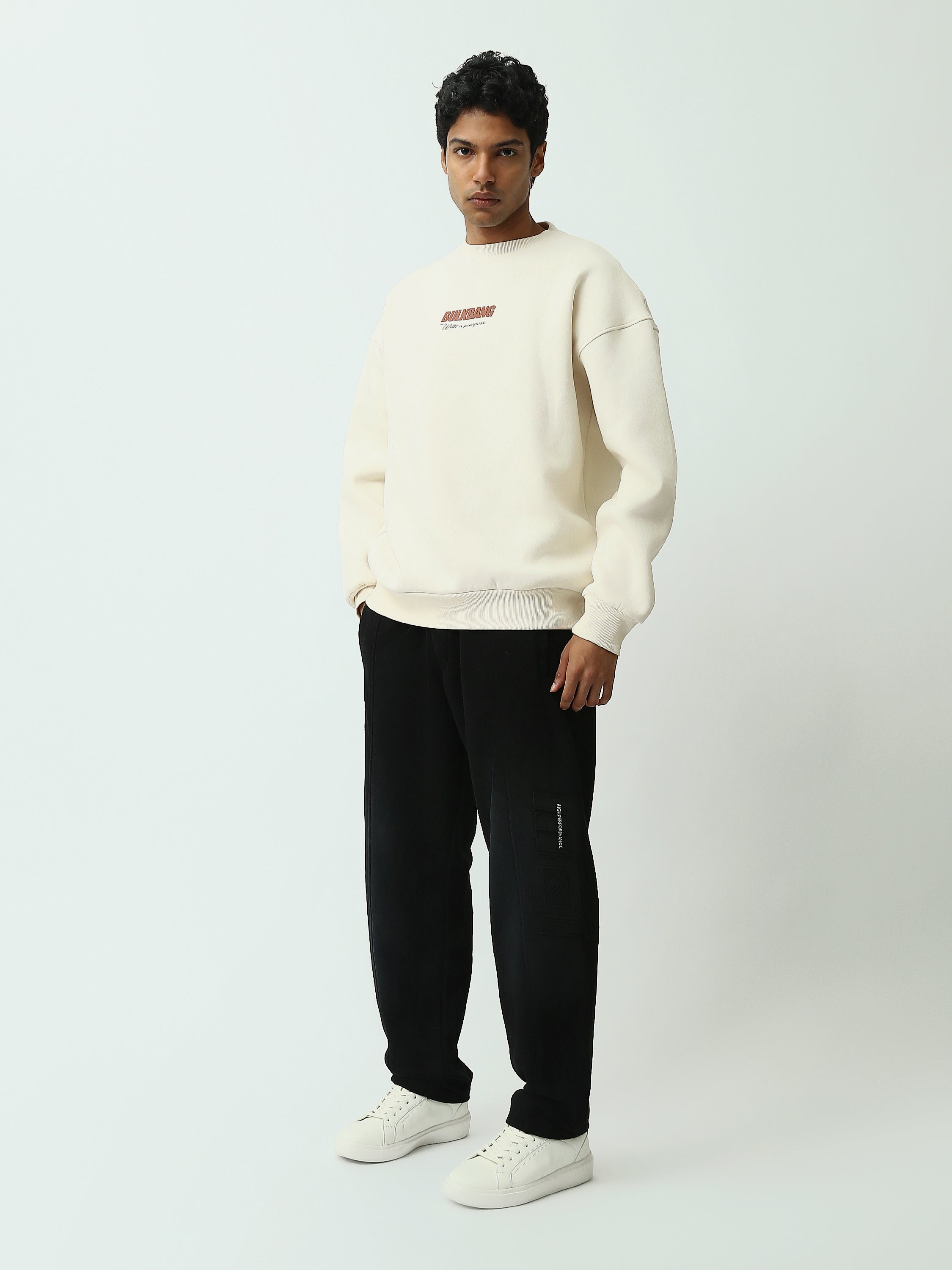 Sweat Homme Oversize Col Rond Sweatshirt - SWS26WRNL26548TM1