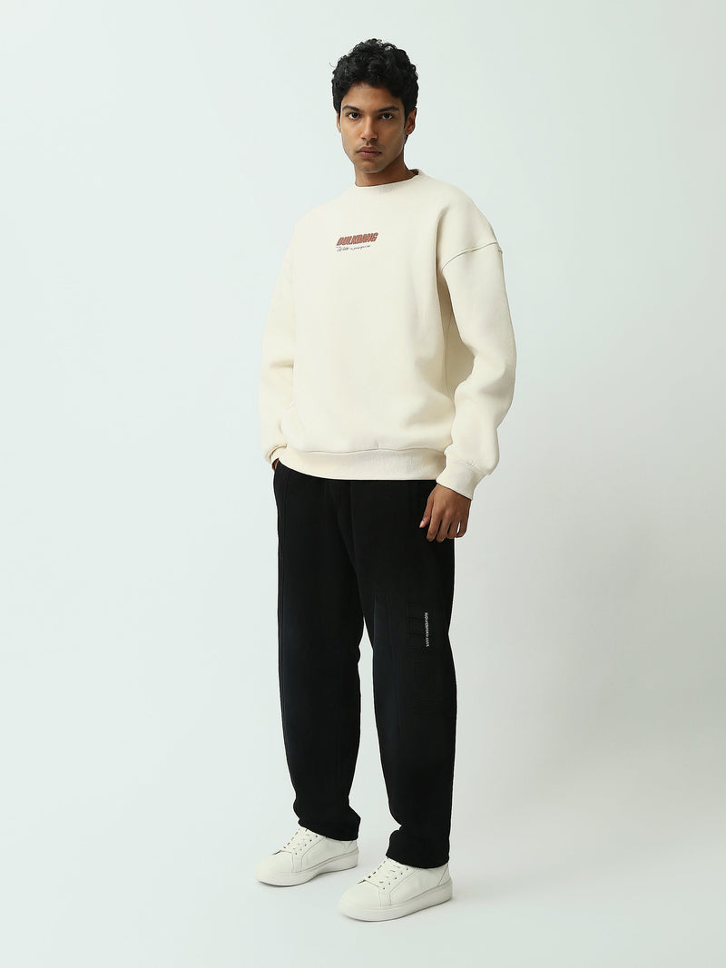 Sweat Homme Oversize Col Rond Sweatshirt - SWS26WRNL26548TM1