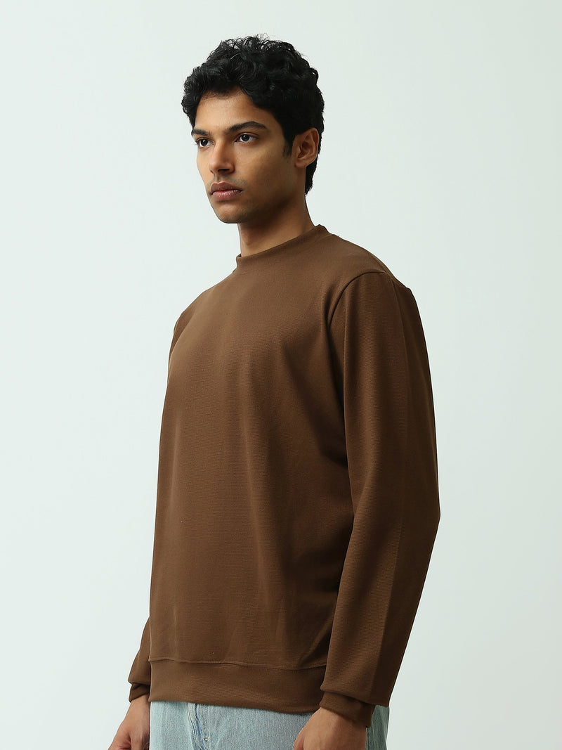 Sweatshirt homme à col rond – Design minimaliste et confort quotidien - SWS26WRPL26427TM1