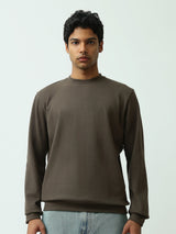 Sweatshirt homme à col rond – Design minimaliste et confort quotidien - SWS26WRPL26427TM1