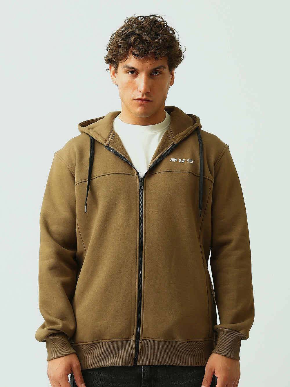 Sweat à Capuche Zippé Homme – Style Casual & Urbain - SWS26WZNS26416TM1