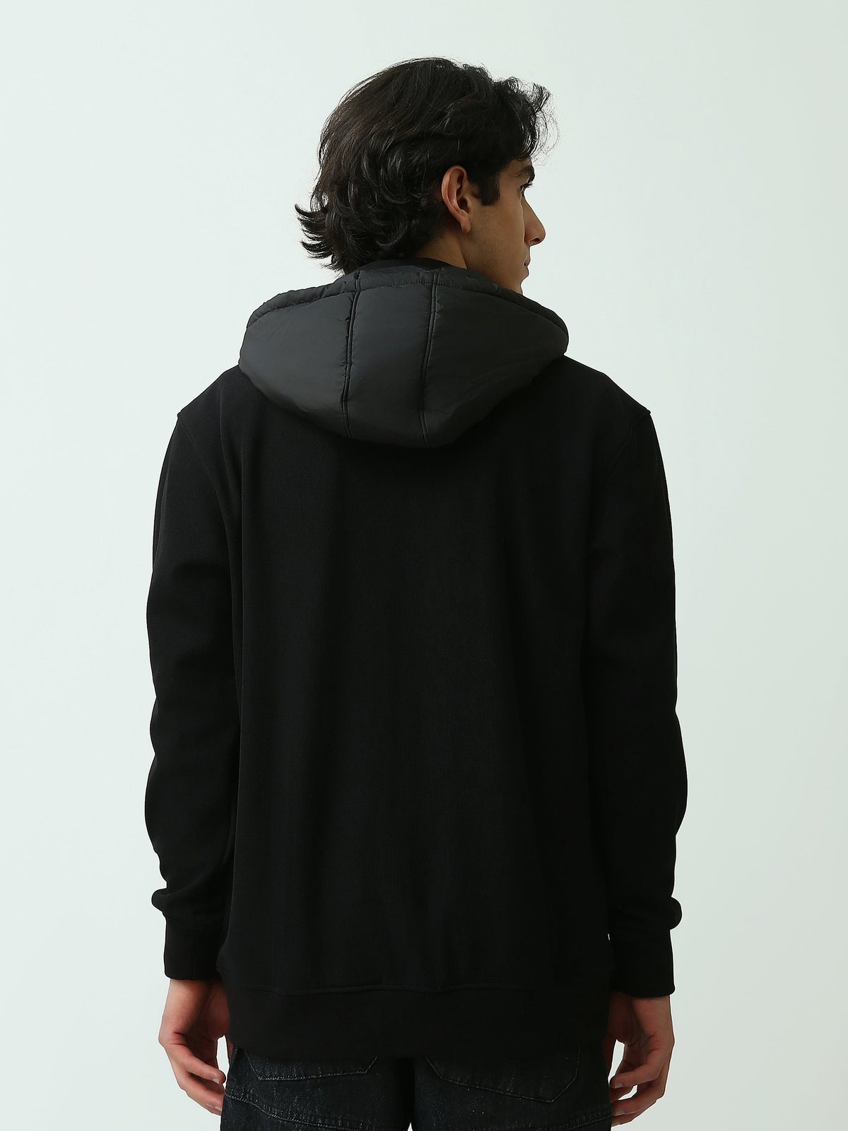 Sweatshirt Zippé Homme à Capuche – Style Casual Moderne - SWS26WZPK26422TM1