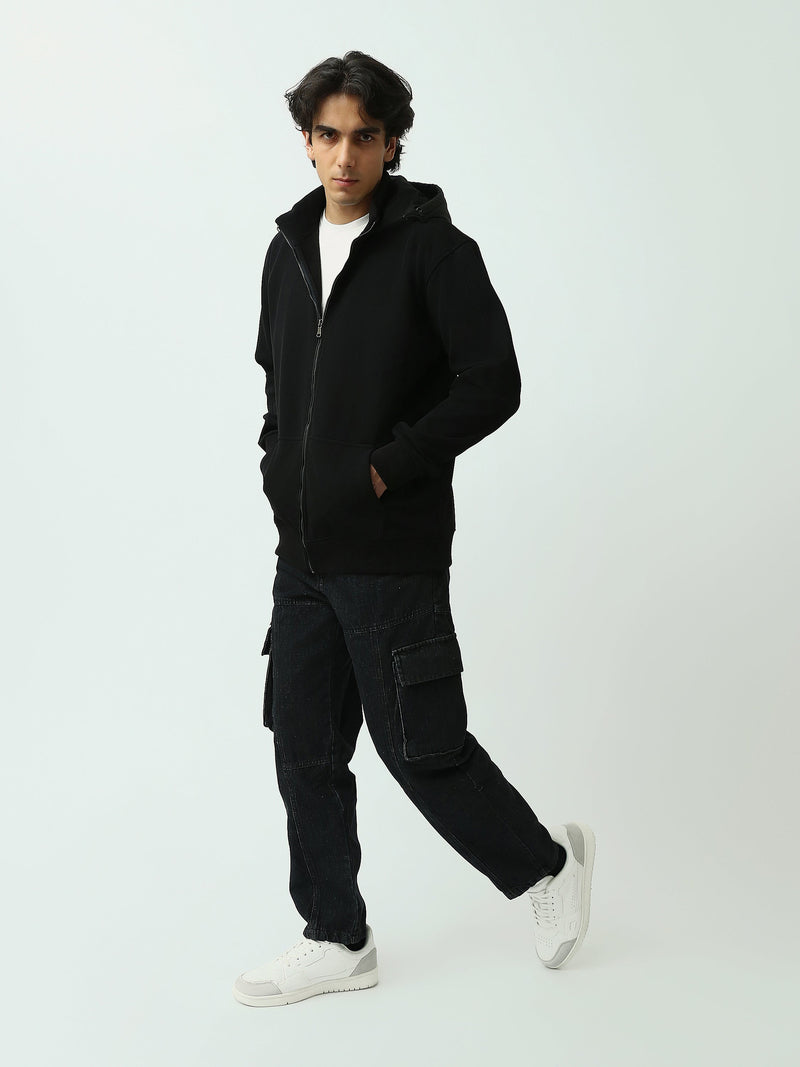 Sweatshirt Zippé Homme à Capuche – Style Casual Moderne - SWS26WZPK26422TM1