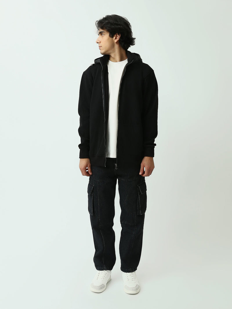 Sweatshirt Zippé Homme à Capuche – Style Casual Moderne - SWS26WZPK26422TM1