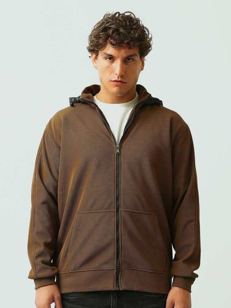 Sweatshirt Zippé Homme à Capuche – Style Casual Moderne - SWS26WZPK26422TM1
