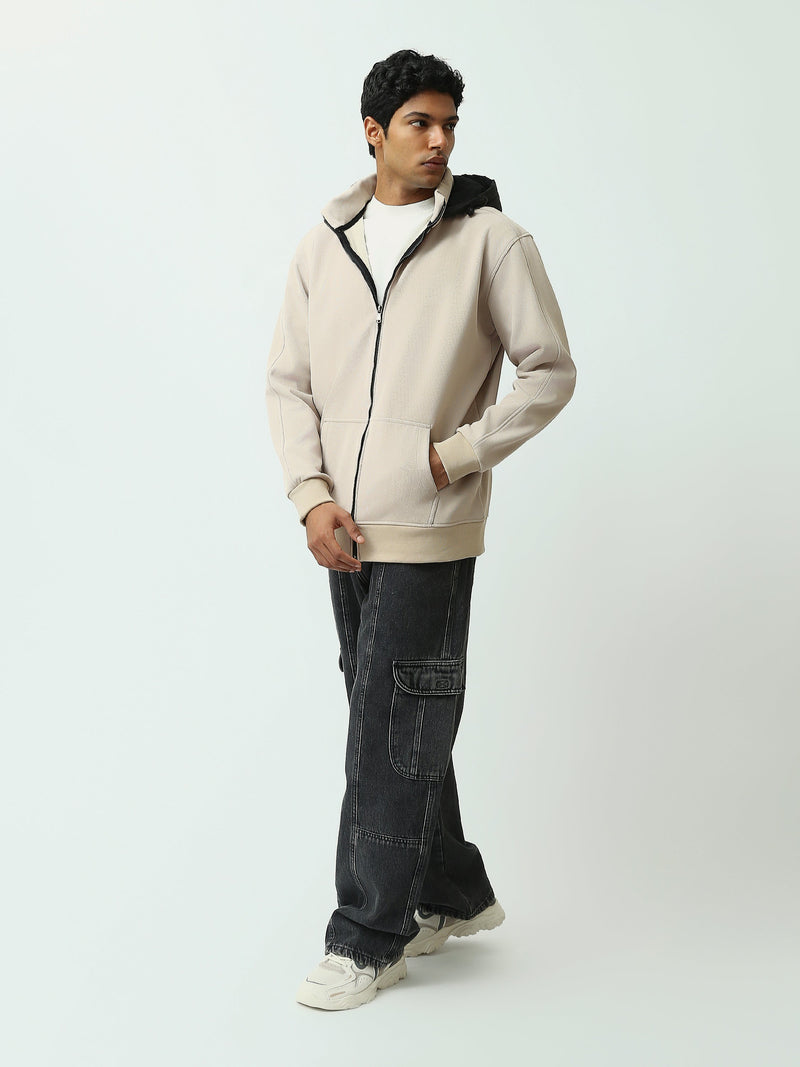 Sweatshirt Zippé Homme à Capuche – Style Casual Moderne - SWS26WZPK26422TM1