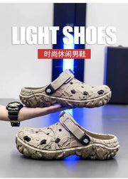 Men Shoes Slippers Men Garden Flat Sandals Platform Sandals Man Summer Sandals 2024 Male Sneakers Outdoor Flip Flops Home Clogs MU Group